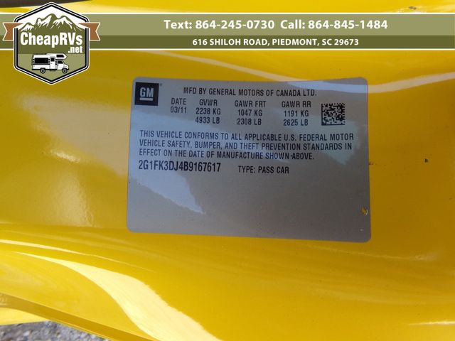 2011 Chevrolet Camaro 2SS | Piedmont, SC | Cheap RV's LLC 2011 Chevrolet Camaro 2SS | Piedmont, SC | Cheap RV's LLC