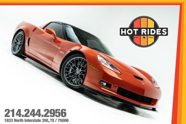 2011 Chevrolet Corvette Z06 Z07 In Inferno Orange Metallic | Carrollton, TX | Texas Hot Rides