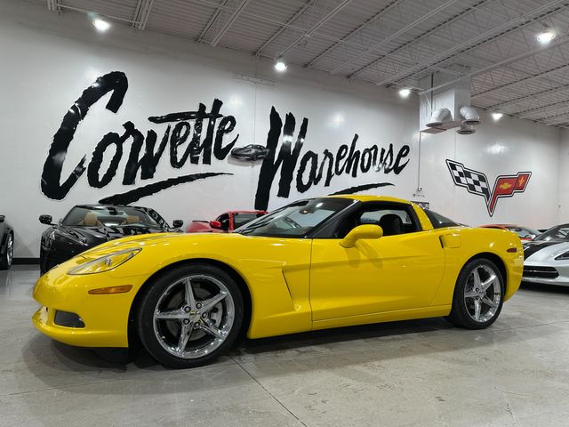 2011 Chevrolet Corvette Coupe 3LT, NAV, NPP, 6-Speed, Chromes, 1-Owner 14k | Dallas, Texas | Corvette Warehouse 