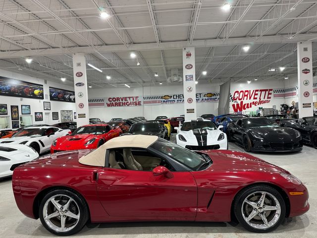 2011 Chevrolet Corvette CONV 3LT, NAV, Auto, Chromes, Crystal Red, 90k | Dallas, Texas | Corvette Warehouse 