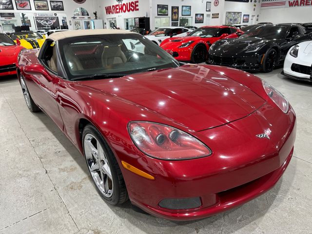 2011 Chevrolet Corvette CONV 3LT, NAV, Auto, Chromes, Crystal Red, 90k | Dallas, Texas | Corvette Warehouse 