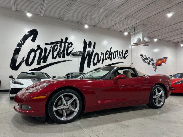 2011 Chevrolet Corvette CONV 3LT, NAV, Auto, Chromes, Crystal Red, 90k | Dallas, Texas | Corvette Warehouse 