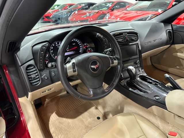 2011 Chevrolet Corvette CONV 3LT, NAV, Auto, Chromes, Crystal Red, 90k | Dallas, Texas | Corvette Warehouse 