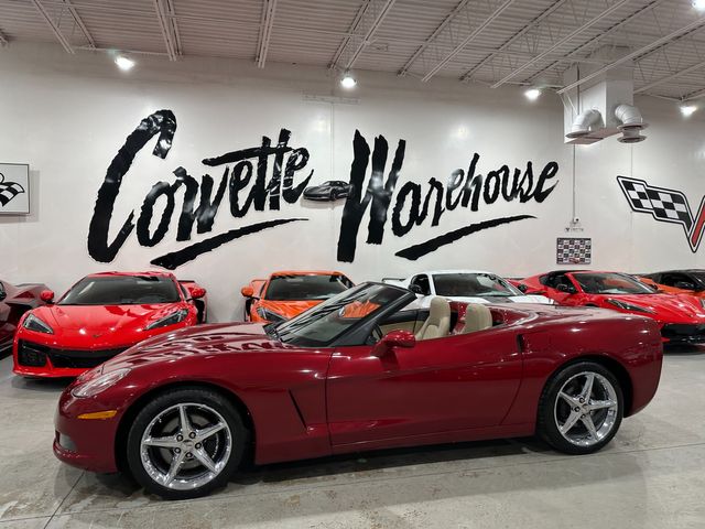 2011 Chevrolet Corvette CONV 3LT, NAV, Auto, Chromes, Crystal Red, 90k | Dallas, Texas | Corvette Warehouse 
