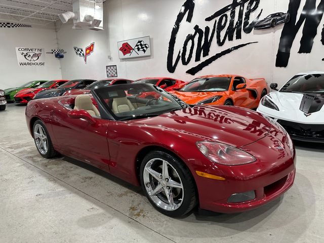 2011 Chevrolet Corvette CONV 3LT, NAV, Auto, Chromes, Crystal Red, 90k | Dallas, Texas | Corvette Warehouse 