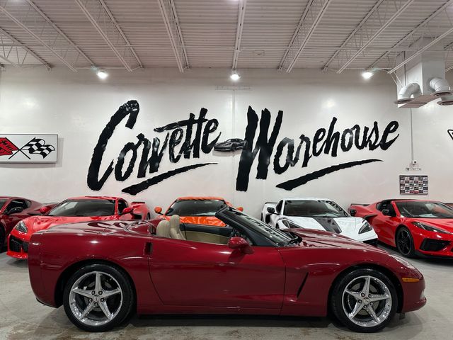 2011 Chevrolet Corvette CONV 3LT, NAV, Auto, Chromes, Crystal Red, 90k | Dallas, Texas | Corvette Warehouse 
