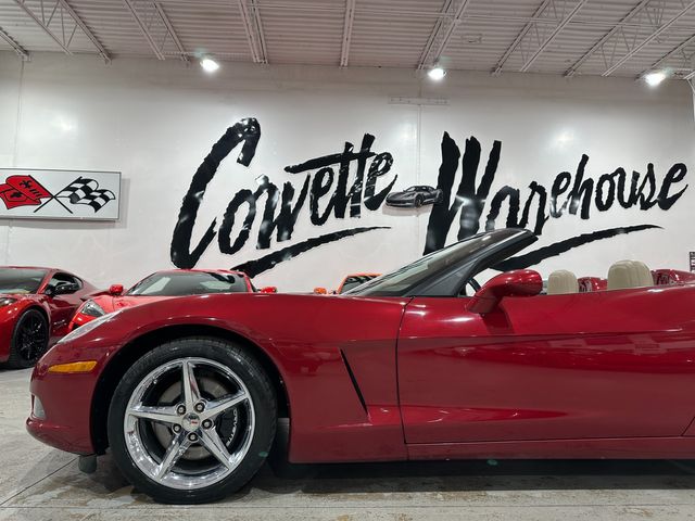 2011 Chevrolet Corvette CONV 3LT, NAV, Auto, Chromes, Crystal Red, 90k | Dallas, Texas | Corvette Warehouse 