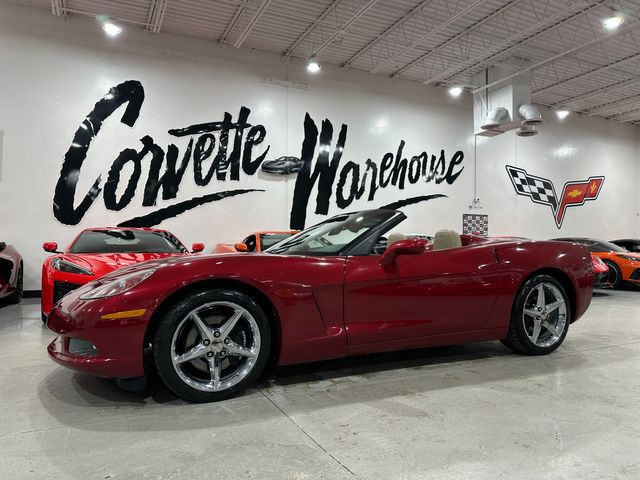 2011 Chevrolet Corvette CONV 3LT, NAV, Auto, Chromes, Crystal Red, 90k | Dallas, Texas | Corvette Warehouse  in Dallas, Texas 75229