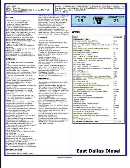 2011 Chevrolet Silverado 2500HD LT | Dallas, TX | East Dallas Diesel 2011 Chevrolet Silverado 2500HD LT | Dallas, TX | East Dallas Diesel