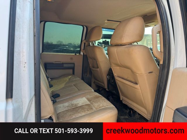 2011 Ford F-250 Super Duty Lariat 4x4 Crew Cab Diesel White Financing