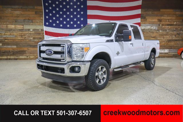 2011 Ford F-250 Super Duty Lariat 4x4 Power Stroke Diesel White Financing in Searcy, AR 72143