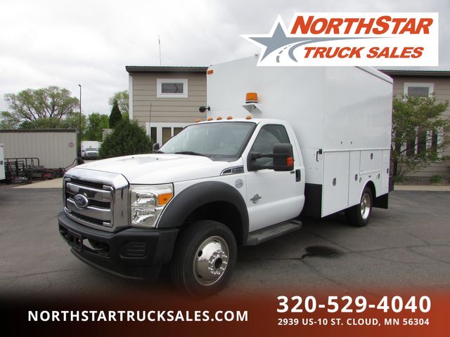 2011 F-550 4x4 Reg Cab 11' Enclosed Service Utility Box  | St Cloud MN | NorthStar Truck Sales in St Cloud, MN 56304