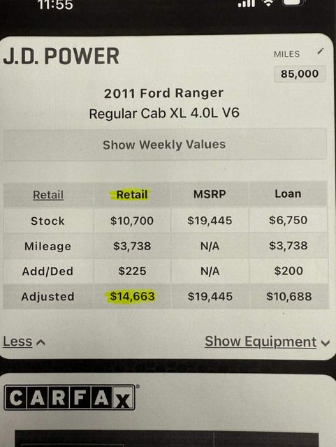 2011 Ford Ranger XL Fleet | American Fork, Utah | Auto's Inc.