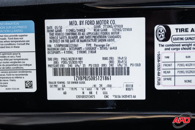 2011 Ford Shelby GT500 2011 Ford Shelby GT500