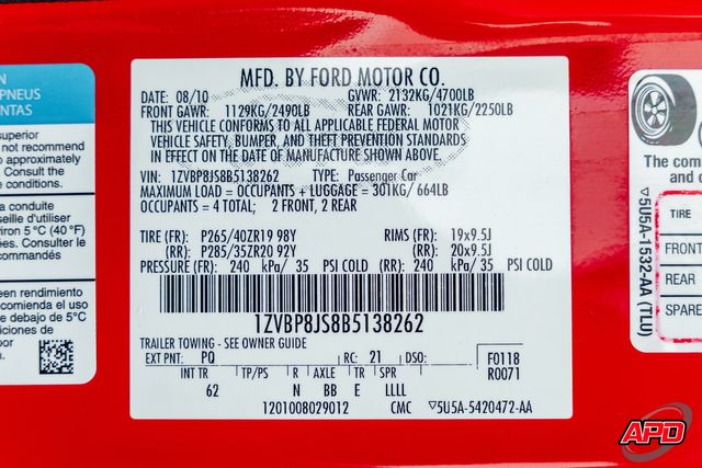 2011 Ford Shelby GT500 VMP Supercharged 2011 Ford Shelby GT500 VMP Supercharged