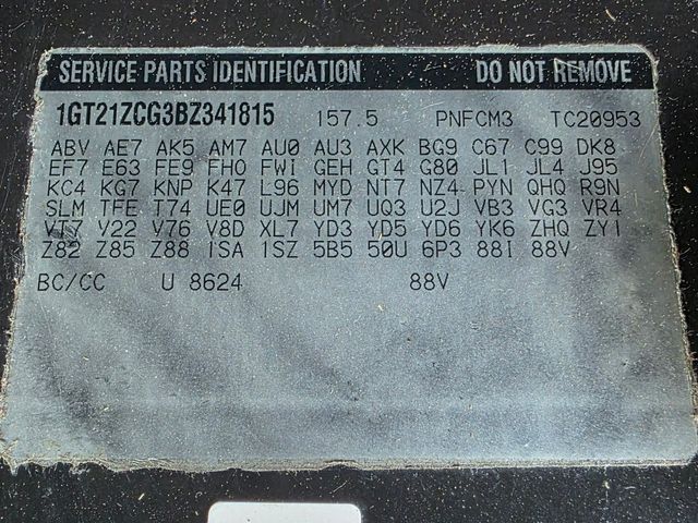 2011 GMC Sierra 2500HD Work Truck 2011 GMC Sierra 2500HD Work Truck