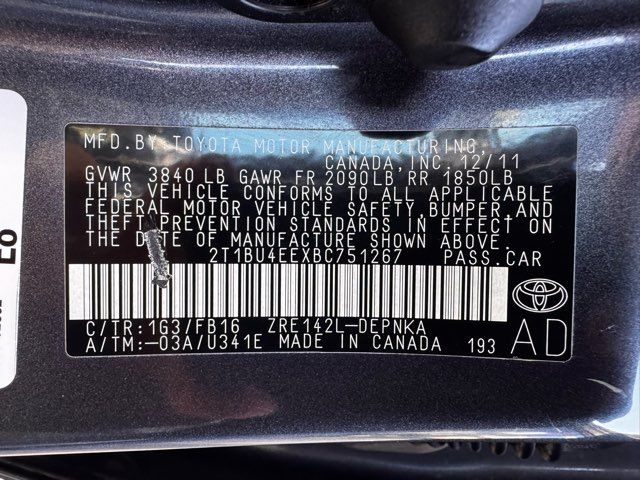 2011 Toyota Corolla LE