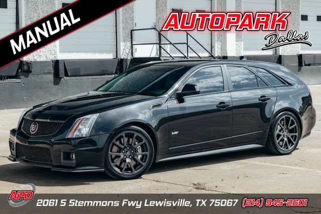 2012 Cadillac CTS-V Wagon 6-Speed — exterior of the exact listed vehicle