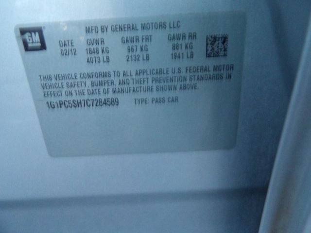 2012 Chevrolet Cruze LS | Dalton, GA | Paniagua Auto Mall 2012 Chevrolet Cruze LS | Dalton, GA | Paniagua Auto Mall