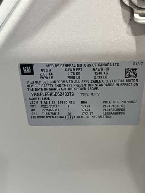 2012 Chevrolet Equinox LT | Annapolis, MD | Annapolis Public Auto Auction