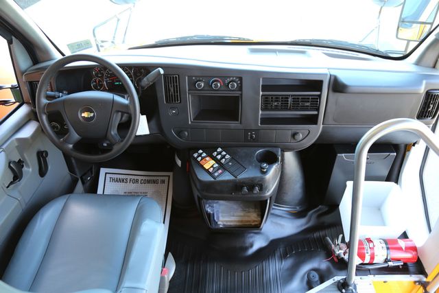 2012 CHEVROLET EXPRESS 3500  MICRO BIRD MINI SCHOOL BUS  12K MILES MINT 