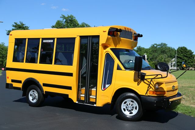 2012 CHEVROLET EXPRESS 3500  MICRO BIRD MINI SCHOOL BUS  12K MILES MINT 