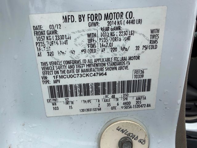 2012 Ford Escape XLS