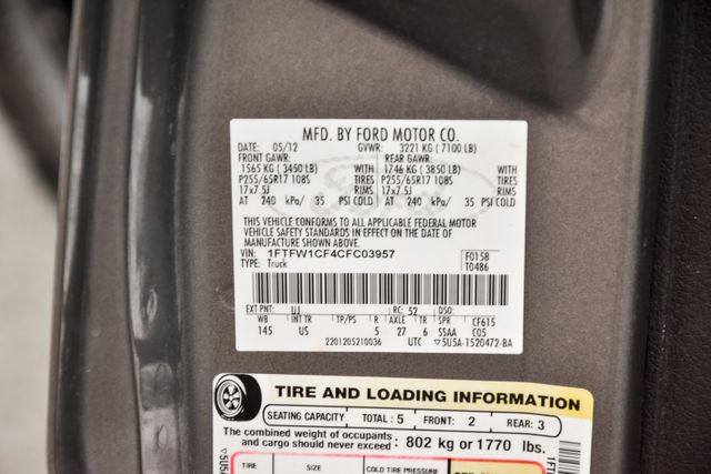 2012 Ford F-150 XLT 2012 Ford F-150 XLT