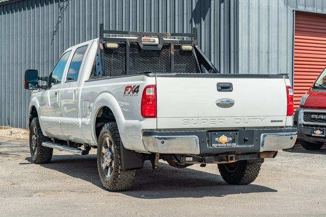 2012 Ford F-250 Super Duty Lariat 4X4 FX4 / 6.2L GAS / CLEAN CARFAX | Austin, TX | Rocky Mountain Truck Stop Austin