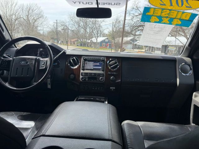 2012 Ford F-350 Super Duty Lariat Pickup 4D 8 ft