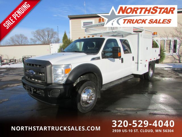 2012 F-550 4x4 Crew Cab Utility Flatbed  | St Cloud MN | NorthStar Truck Sales in St Cloud, MN 56304