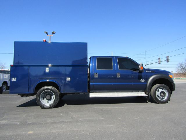 2012 Ford F450 Crew Cab 4x4 Diesel with 9' Knapheide Enclosed Utility Bed