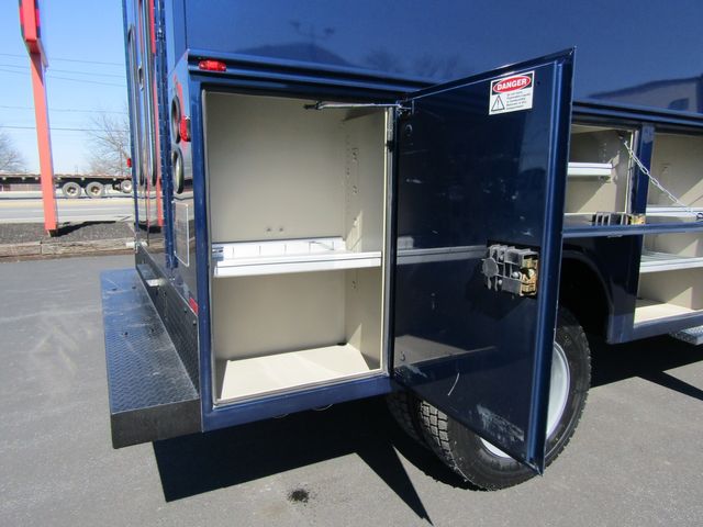 2012 Ford F450 Crew Cab 4x4 Diesel with 9' Knapheide Enclosed Utility Bed