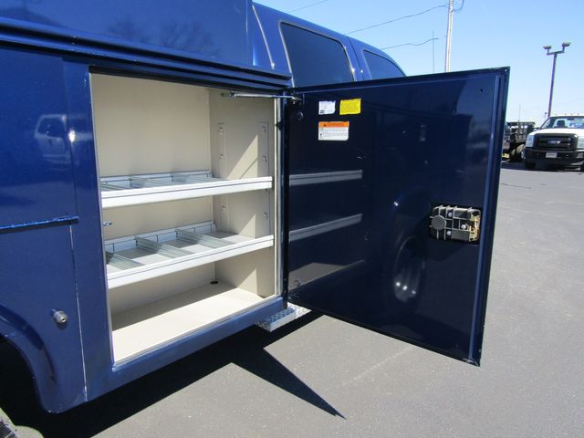 2012 Ford F450 Crew Cab 4x4 Diesel with 9' Knapheide Enclosed Utility Bed