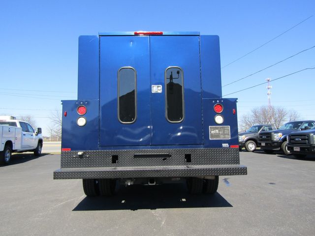 2012 Ford F450 Crew Cab 4x4 Diesel with 9' Knapheide Enclosed Utility Bed