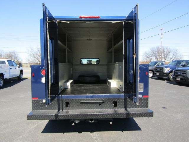 2012 Ford F450 Crew Cab 4x4 Diesel with 9' Knapheide Enclosed Utility Bed