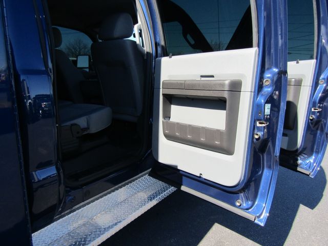 2012 Ford F450 Crew Cab 4x4 Diesel with 9' Knapheide Enclosed Utility Bed