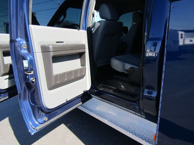2012 Ford F450 Crew Cab 4x4 Diesel with 9' Knapheide Enclosed Utility Bed