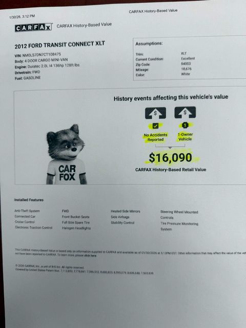 2012 Ford Transit Connect XLT | American Fork, Utah | Auto's Inc. 2012 Ford Transit Connect XLT | American Fork, Utah | Auto's Inc.