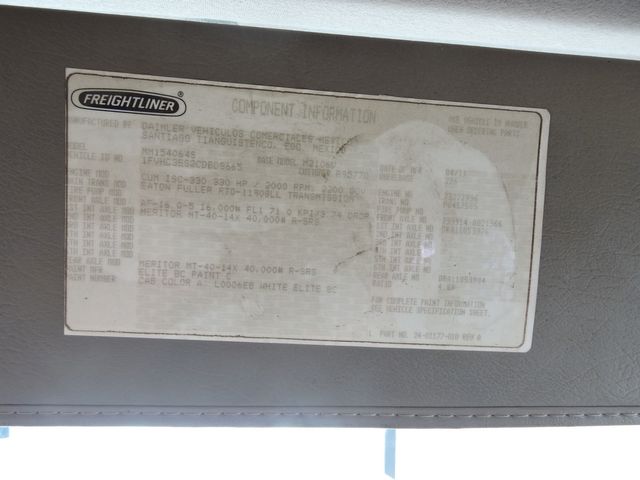 2012 Freightliner M2 Service Crane Truck 