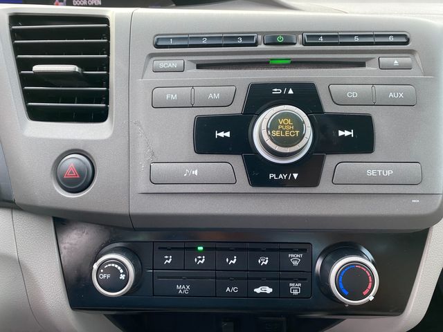 2012 Honda Civic LX 3 MONTH/3,000 MILE NATIONAL POWERTRAIN WARRANTY