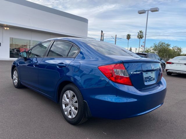 2012 Honda Civic LX 3 MONTH/3,000 MILE NATIONAL POWERTRAIN WARRANTY