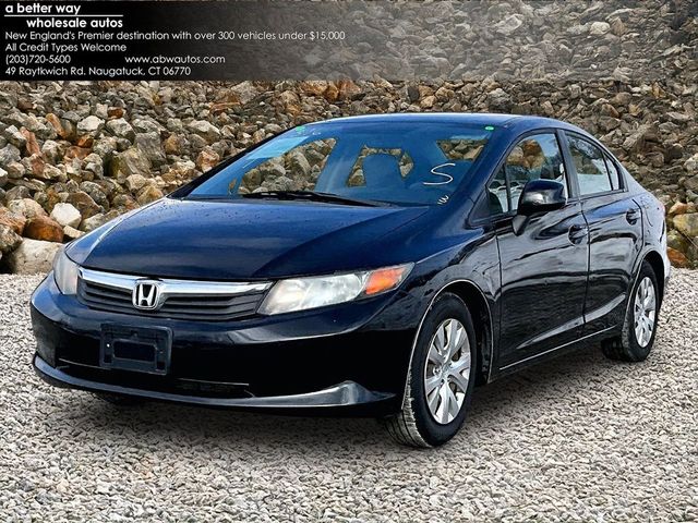 2012 Honda Civic LX | Naugatuck, Connecticut | A Better Way Wholesale Autos-CT