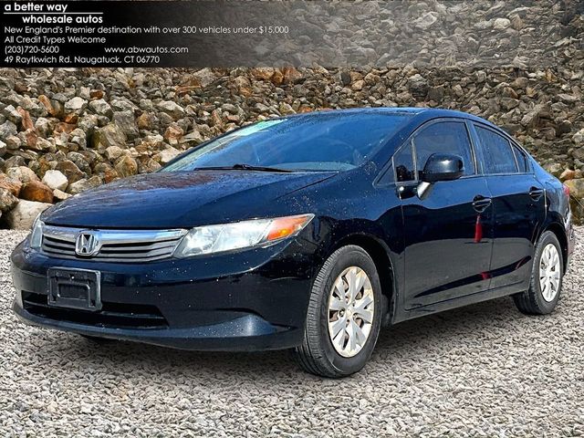2012 Honda Civic LX | Naugatuck, Connecticut | A Better Way Wholesale Autos-CT