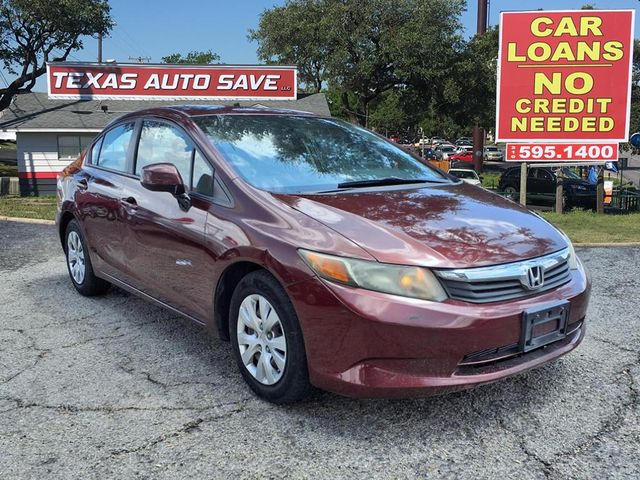 2012 Honda Civic LX | San Antonio, TX | Texas Auto Save