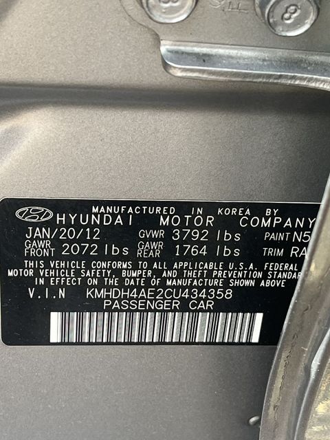 2012 Hyundai ELANTRA GLS | Annapolis, MD | Annapolis Public Auto Auction 2012 Hyundai ELANTRA GLS | Annapolis, MD | Annapolis Public Auto Auction