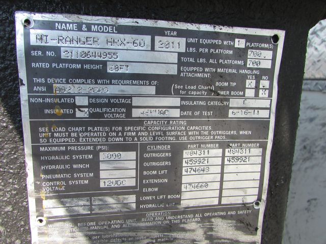 2012 4400 Service Utility Model HRX-60 65' Working | St Cloud MN | NorthStar Truck Sales 2012 4400 Service Utility Model HRX-60 65' Working | St Cloud MN | NorthStar Truck Sales