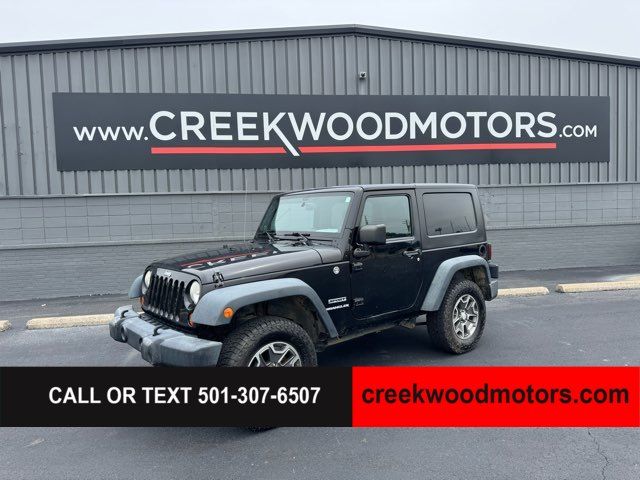 2012 Jeep Wrangler Sport 4x4 V6 Hard Top Manual Black Financing NICE