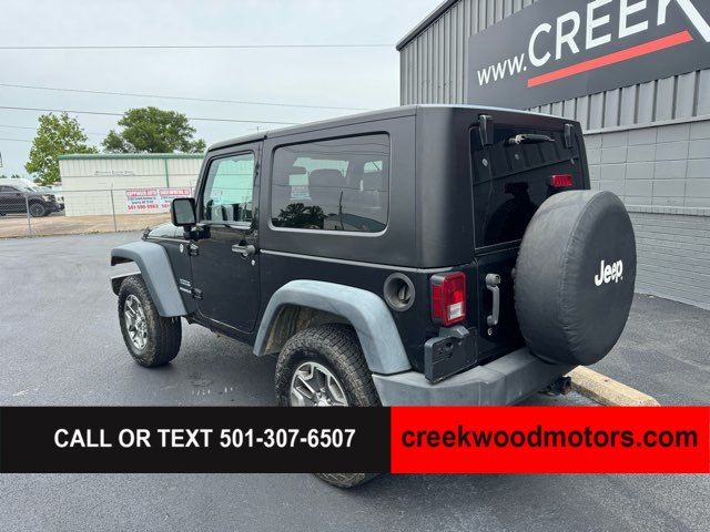 2012 Jeep Wrangler Sport 4x4 V6 Hard Top Manual Black Financing NICE