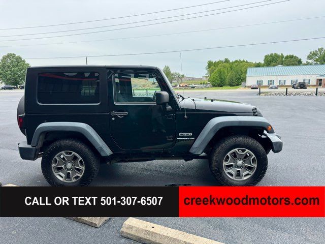 2012 Jeep Wrangler Sport 4x4 V6 Hard Top Manual Black Financing NICE